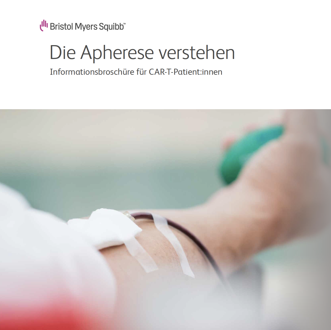 Die Aphrese Verstehen – Informationsbroschüre für CAR-T-Patient:innen 